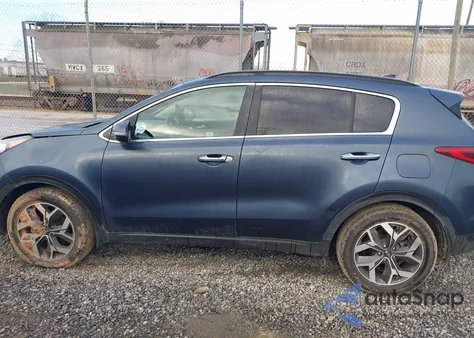 2022 Kia Sportage Ex from USA, damaged, VIN KNDPN3AC4N7996816